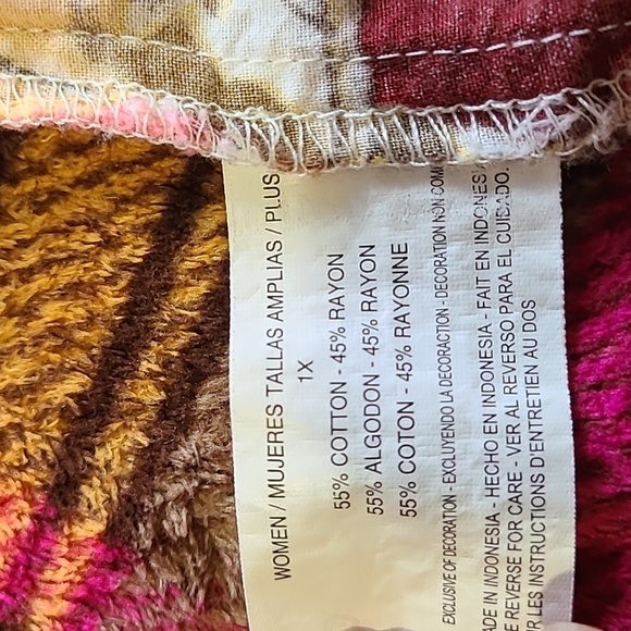 ERIKA, PLUS SIZE WOMEN'S SHORT SLEEVE TOP - Picture 5 of 6